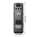WiFi Wireless Surveillance Mini Camera Universal Video Audio Recording All-in-One Motion Detection Camera for Home Security Oasis Select WHITE