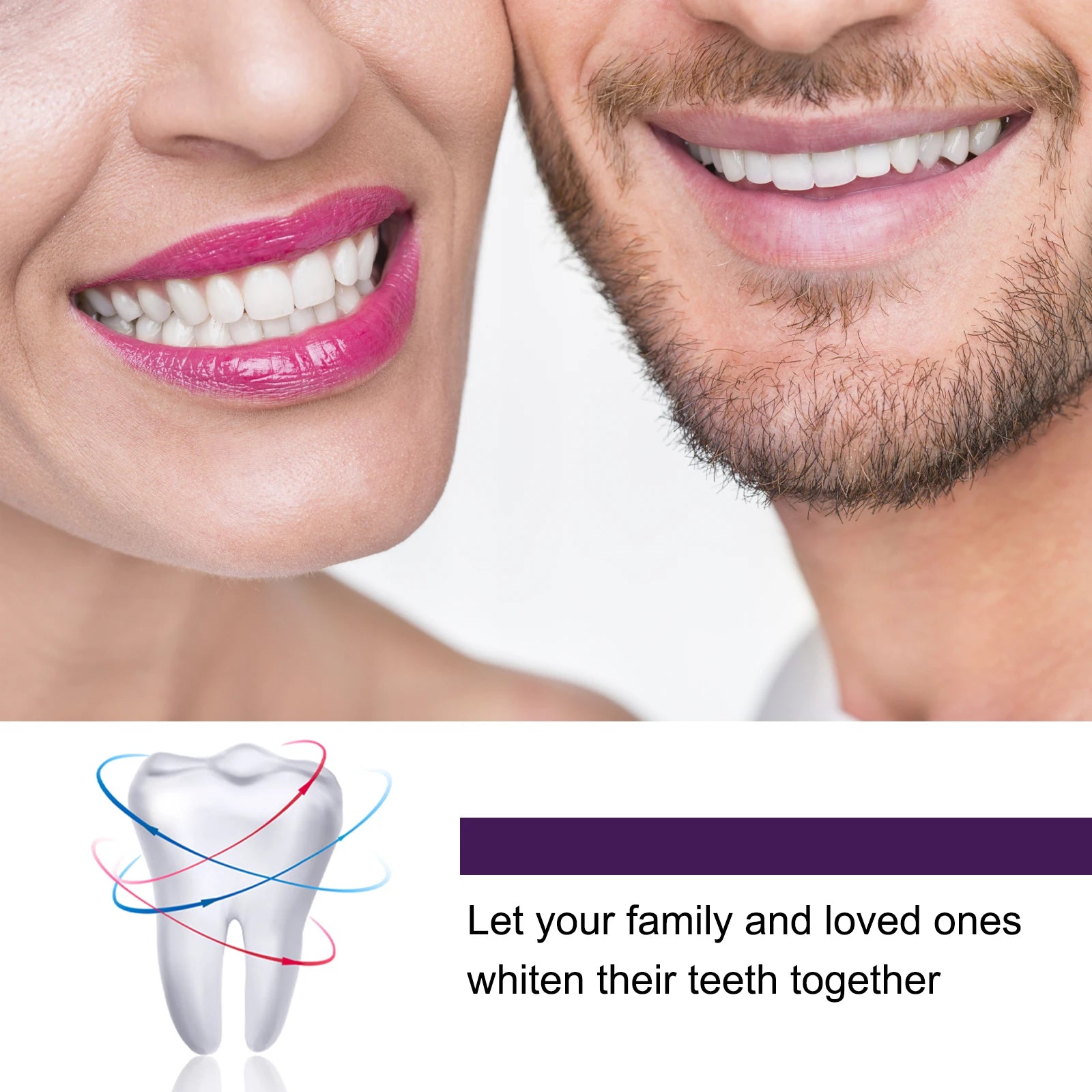 v34 Purple Toothpaste Teeth Whitening & Stain Removal Prevents Yellowing Brightens for Radiant Smiles Breath Oral Oasis Select