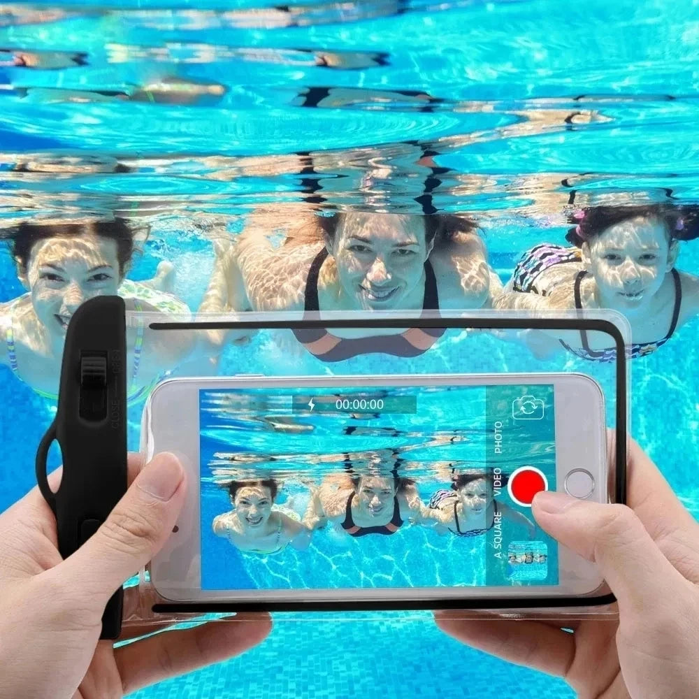 Swimming Bags Waterproof Phone Case Water proof Bag Mobile Phone Pouch PV Cover for iPhone 12 Pro Xs Max XR X 8 7 Galaxy S10 Oasis Select