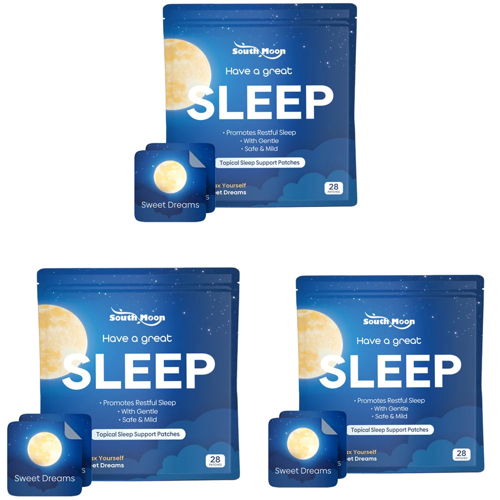 Sleep Care Patches | Natural Daily Gentle Nighttime Soothing Care for Peaceful & Restful Sleep, Convenient Portable Design Oasis Select 3boxed