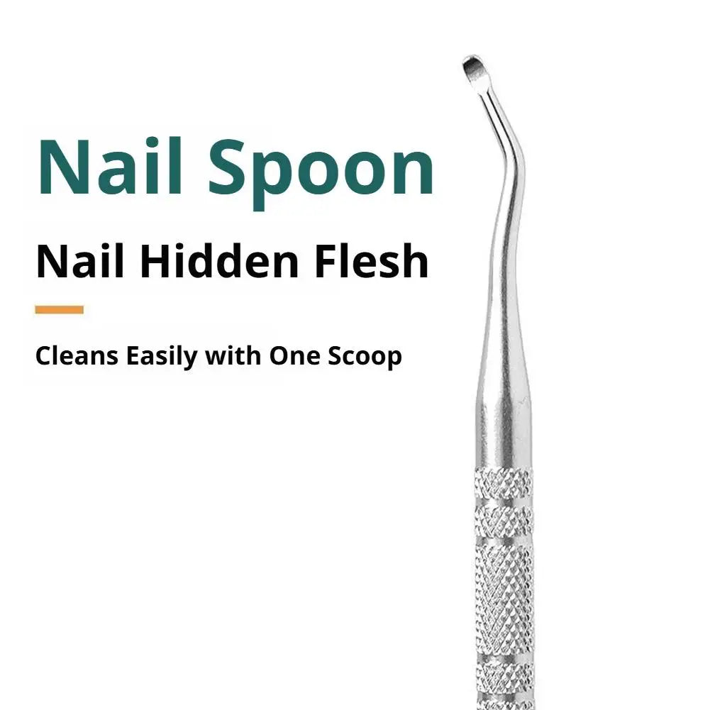 Stainless Steel Ingrown Toenail Removal Tool – Double-Ended Nail Care Tool Oasis Select