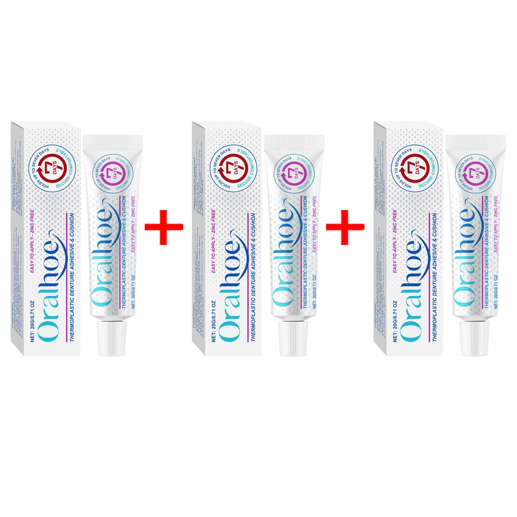 Oralhoe Strong Denture Adhesive Cream – 20g False Teeth Glue Denture Adhesive Cream Oasis Select 60g Boxed China Mainland