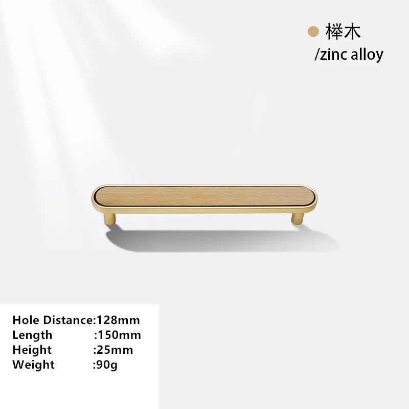 Handles Drawer Cabinet Furniture Kitchen Handles for Cabinet Knob Door Drawer Furniture Kitchen Knob Brass Polychrome Shell Oasis Select Beech-128