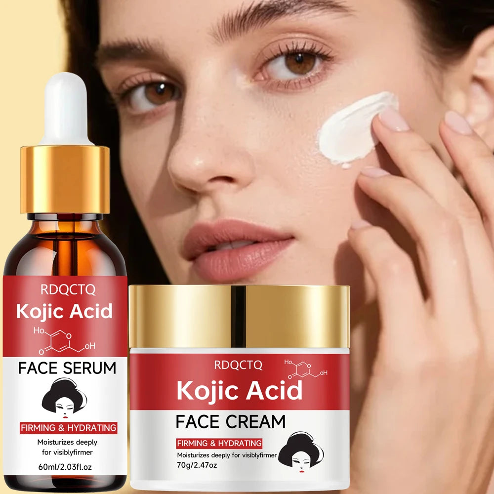 Niacinamide Serum and Moisturizer Cream 2-Piece Set Deep Hydration Skin Firming Visible Results Daily Skincare Routine for All S Oasis Select