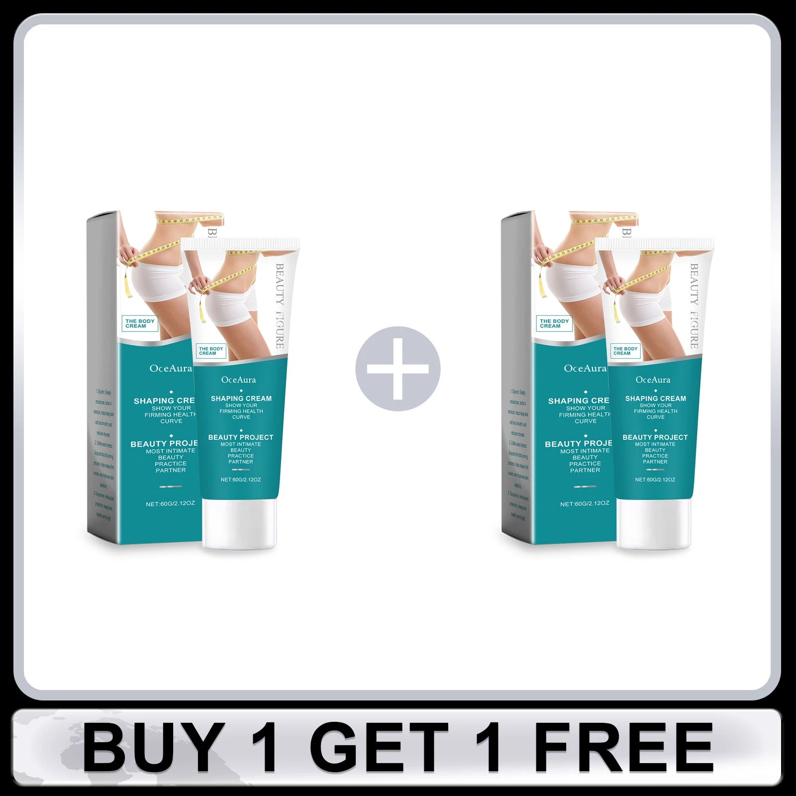 OceAura Coffee Body Firming Cream – Sculpting Lotion 60g