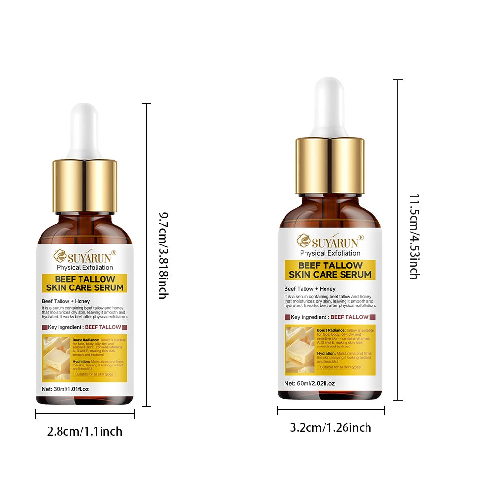 SUYARUN Tallow Exfoliating Serum | Face & Body Scrub