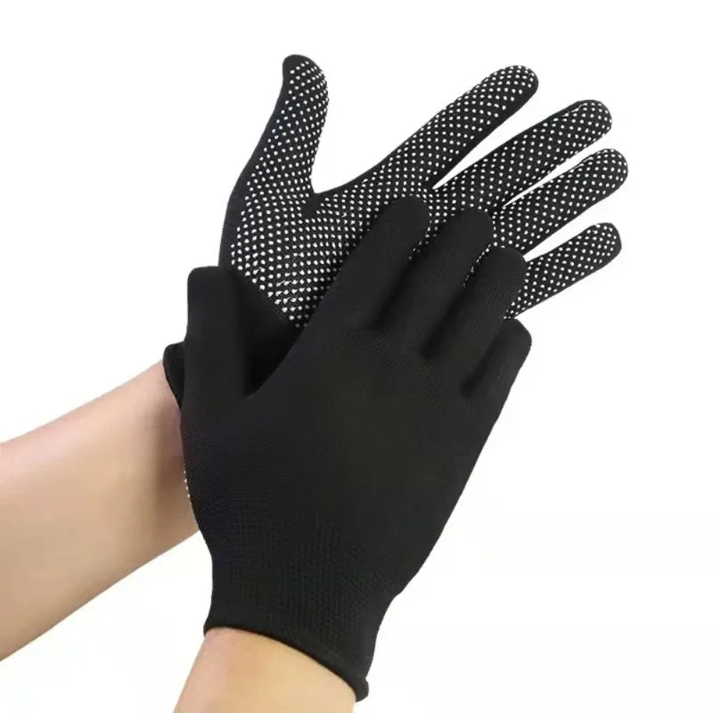 10 Pair Dot Anti Slip Work Gloves Wear Resistant Hand Protector For Construction Gardening Warehouse Loading Daily Labor Safety Oasis Select