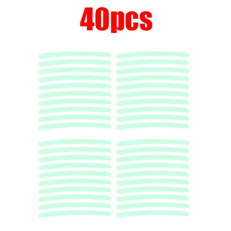 20 Wheel Hub Reflective Stickers Anti Scratch Auto Body Decorative