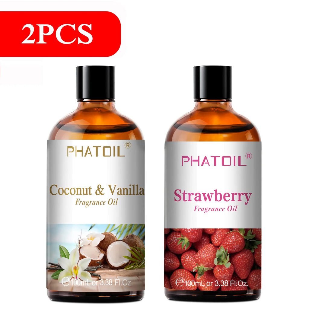 PHATOIL 100ml Fruity Fragrance Oil – Diffuser & Candle Making
