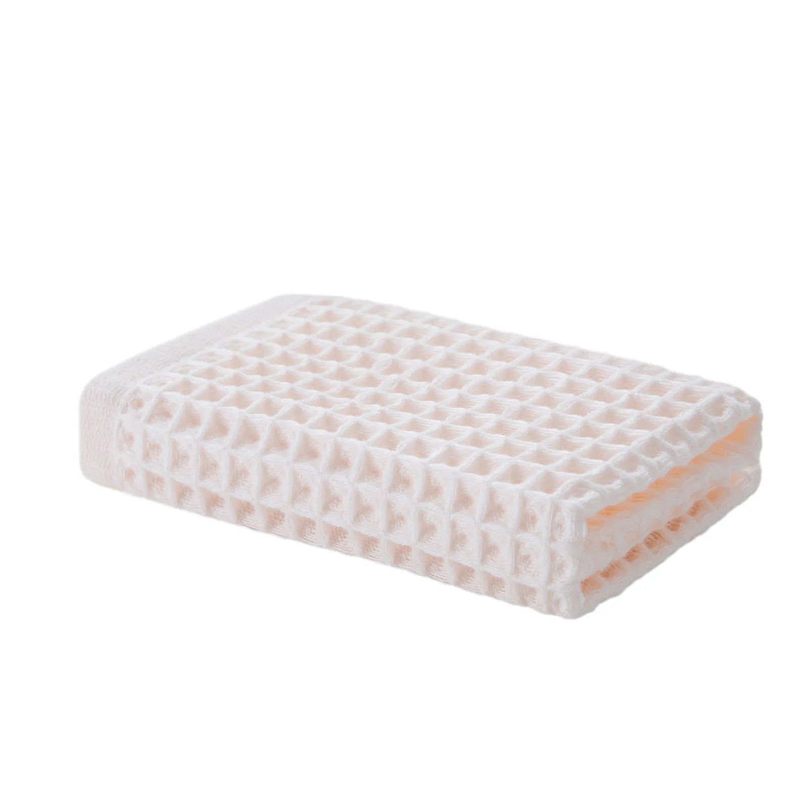 100% Cotton Waffle Towel – Lightweight, Quick-Dry & Absorbent