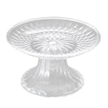 Clear Acrylic Snack & Fruit Serving Tray | Round PET Plate