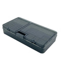 Box, Electronic Components, Transparent Plastic Storage, Small Screw Accessories, Tool Classification Grid Oasis Select Transparent Black