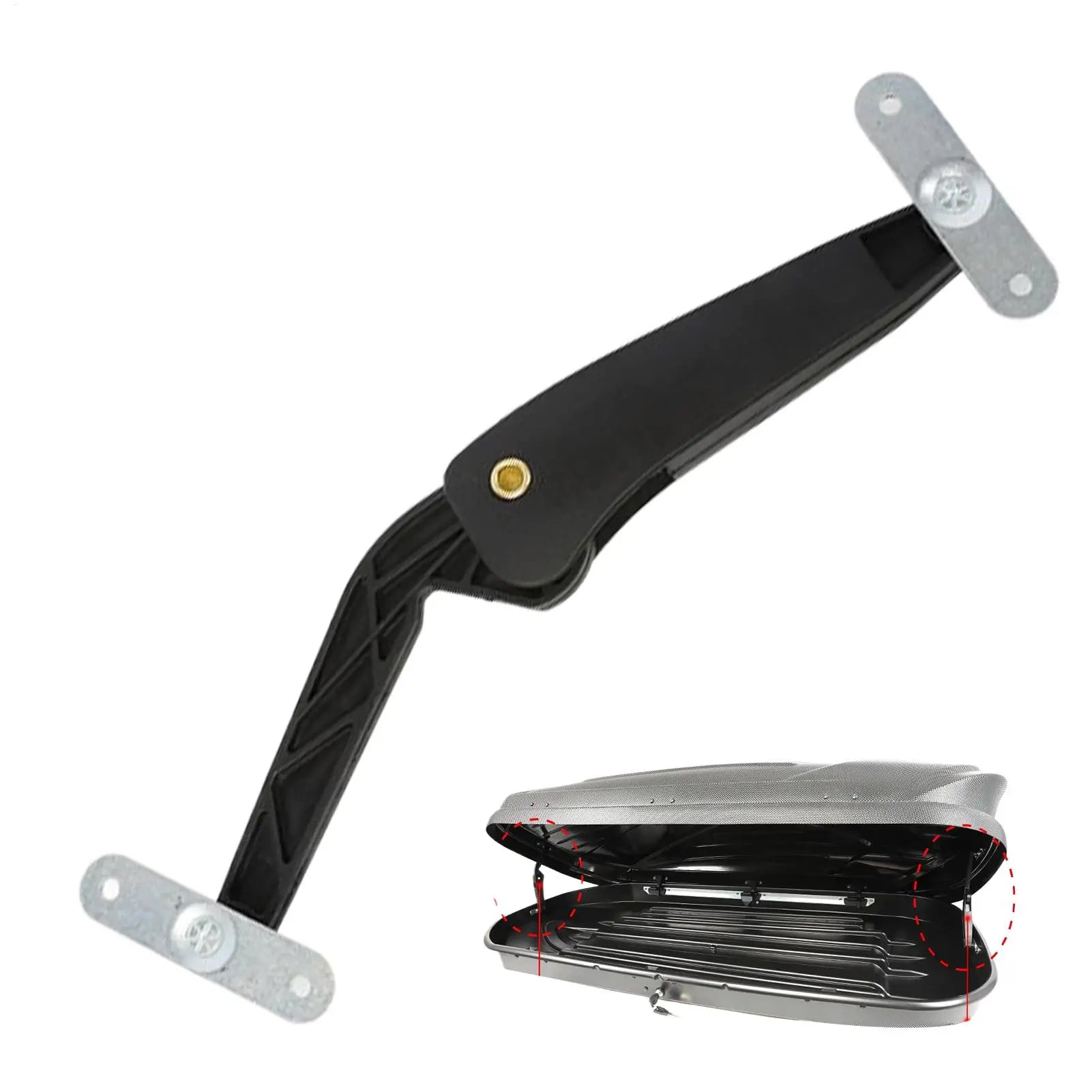 Car Roof Box Support Arm Shock-proof Vehicle Luggage Support Arm Rooftop Shock Absorb Luggage Holders Carrier Brackets for Car Oasis Select