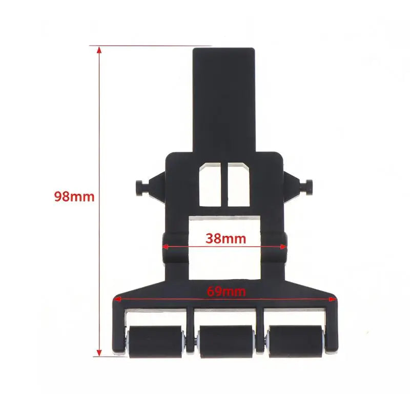 Pinch Roller Plastic Bracket With Rubber Roller For Eco- Printer Rubber Pinch Roller Assy For Inkjet Printer Pinch Roller Oasis Select 03