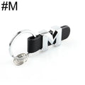 1Pcs 3D Car Key Chain Metal Letter Leather Strap keychain For Mercedes Benz A B C D E G S Class Car Keychain leather Key Rings Oasis Select M