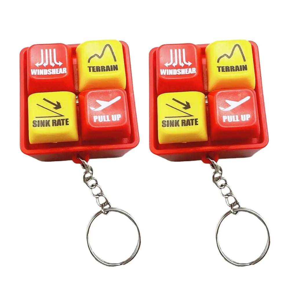 Aircraft Emergency Alarm Keychain – Personal Safety Alert