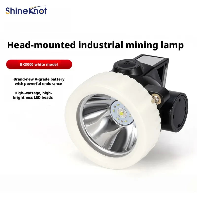 Shineknot BK3000 LED Mining Headlamp | Safety Helmet Light