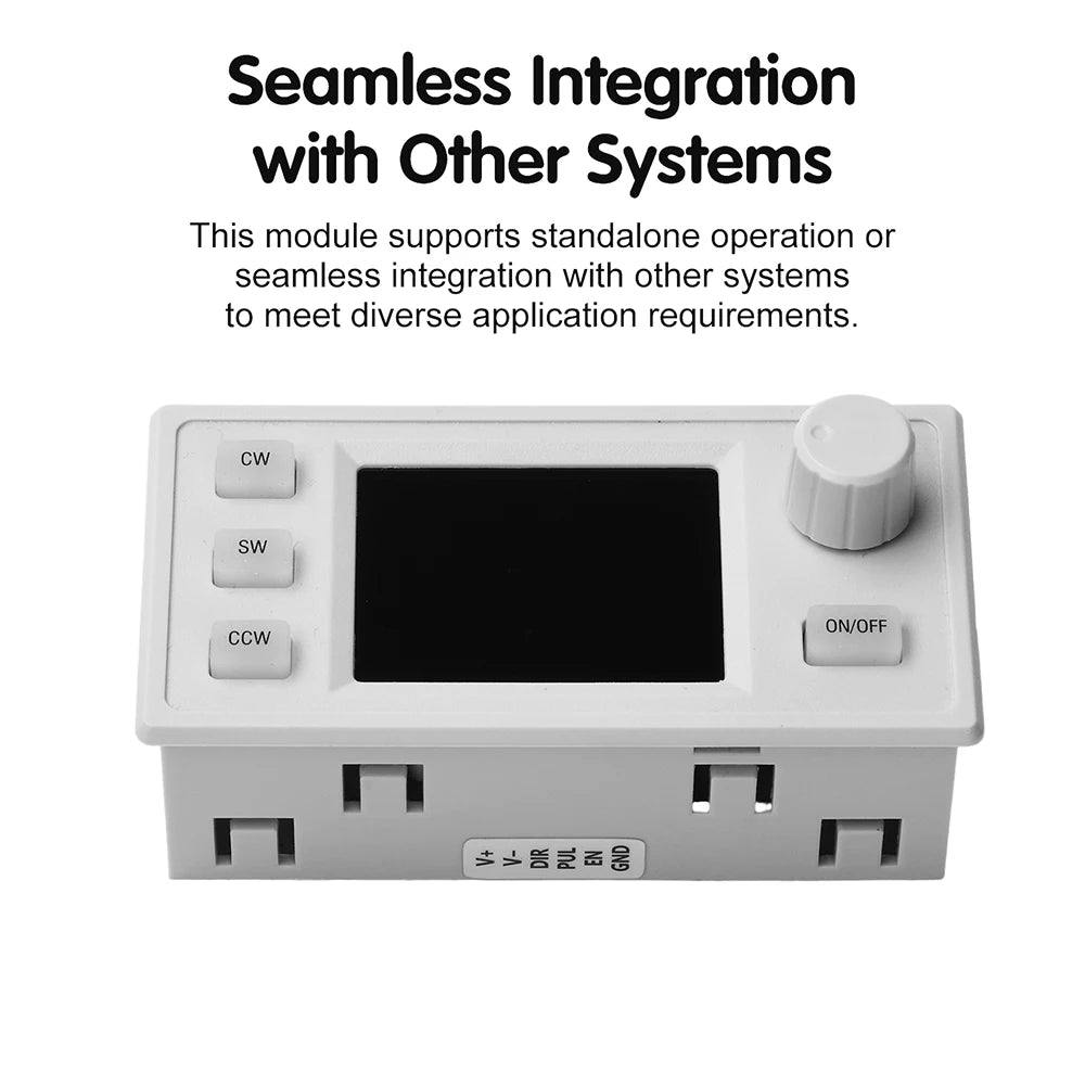 XY-SMH Single-Axis Stepper Motor Controller Motor Speed Controller 0~100% Adjustable With Protection TTL Serial Communication Oasis Select
