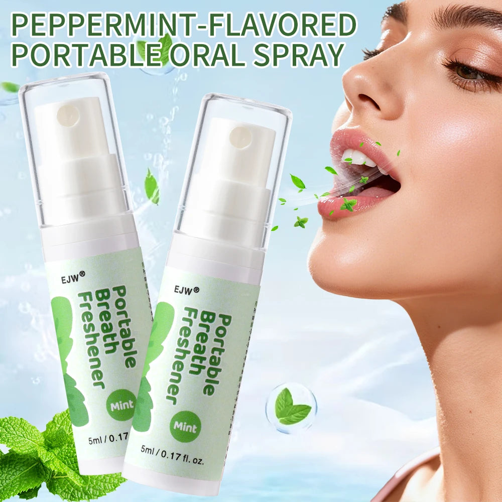 Alcohol-Free Oral Breath Spray – Mint, Peach & Grape Flavors Oral Breath Spray Oasis Select