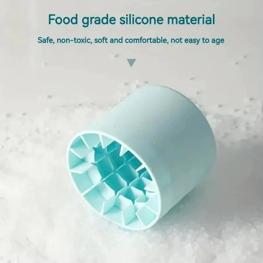 Silicone Ice Cup Mold, Cylinder Ice Cube Maker, Easy Release Freezer Ice Mold for Cocktails & Iced Drinks Oasis Select