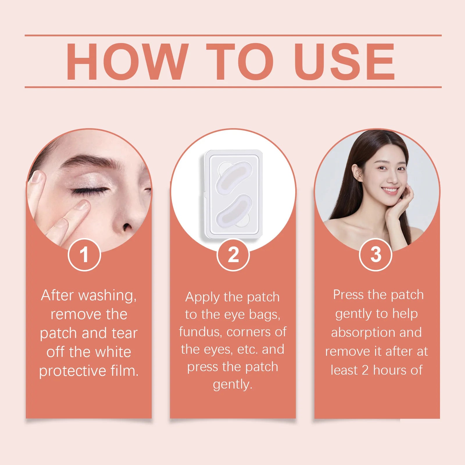 Retinol Eye Patches – Dark Circles, Puffiness & Firming Eye Care Patches Oasis Select