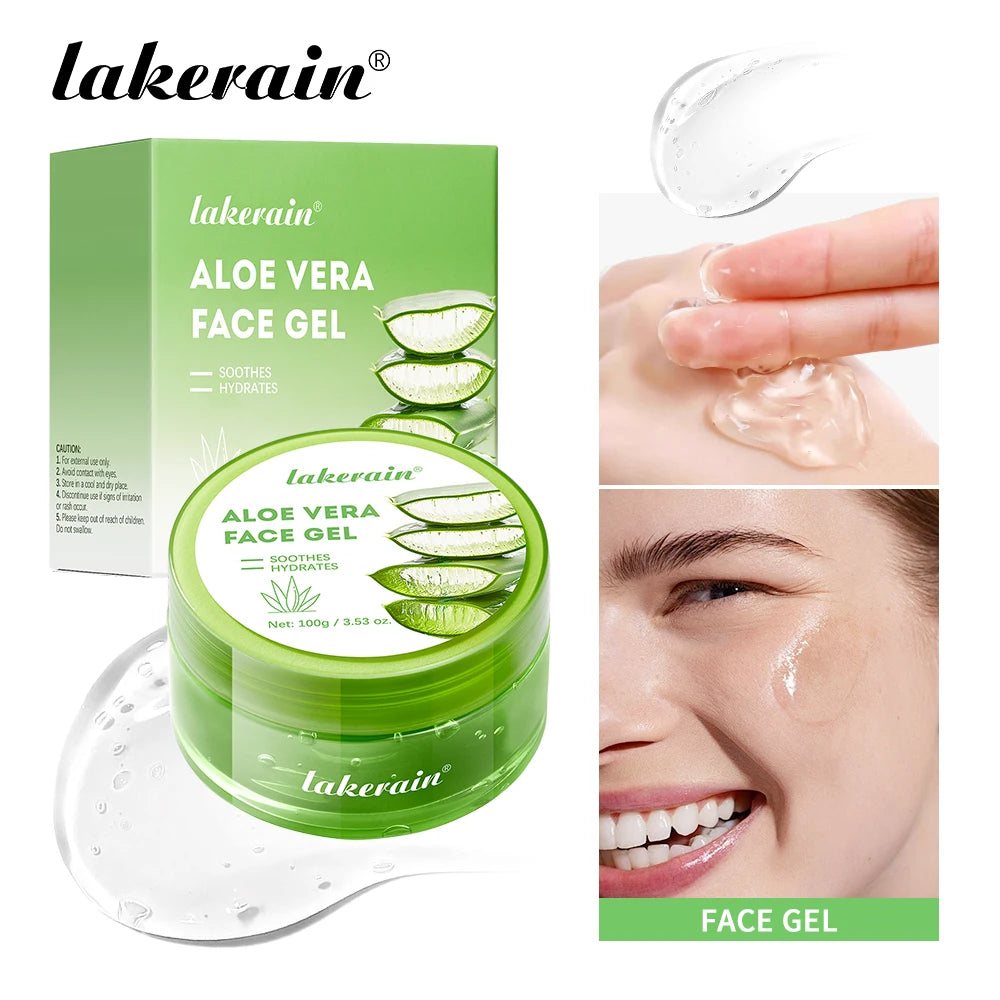 100g Aloe Vera Gel Moisturizing Soothing Aloe Vera Gel Creams Skin Nourishing Hydrating Face Cream Beauty Facial Skin Care Oasis Select