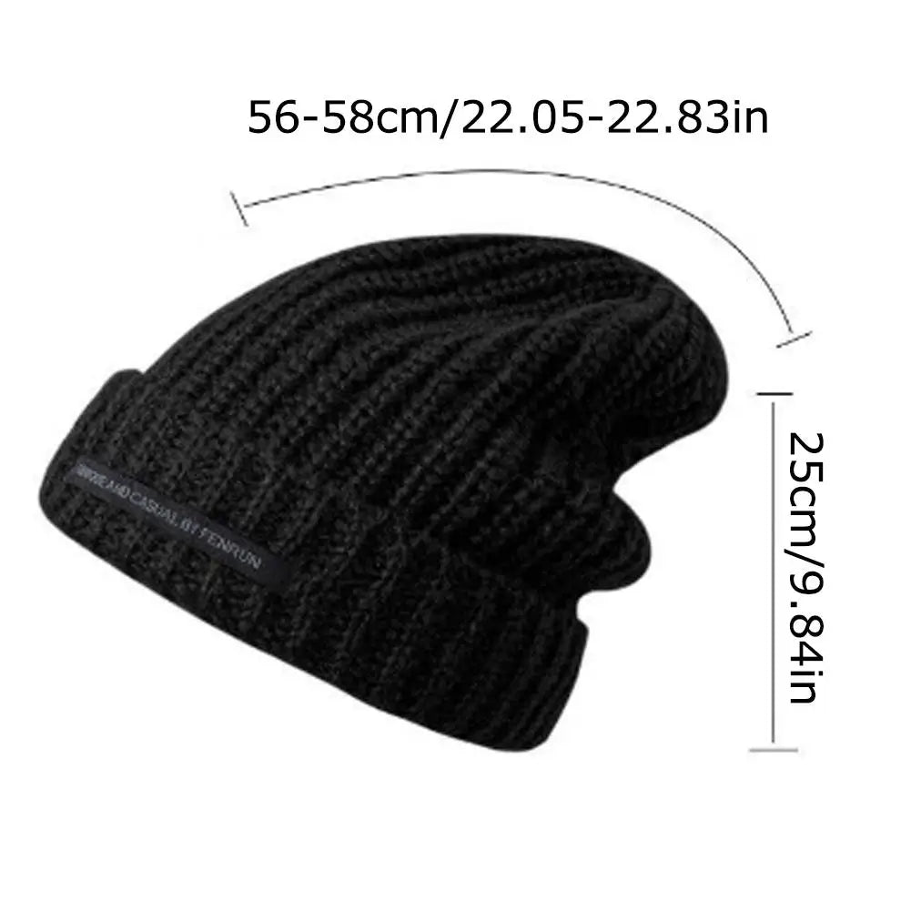 Autumn and winter warm knit hat new hat, women's pile pile ear protection yarn hat, versatile, small face, big head circumferen Oasis Select