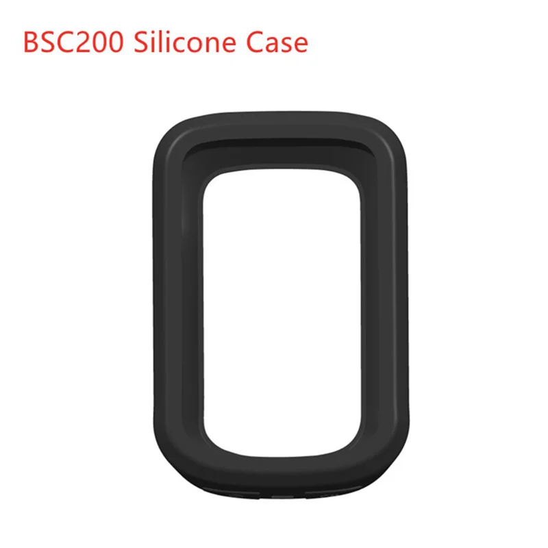 Bike Silicone Protective Cover for BSC200 Case of GPS Bicycle Computer Protection with Screen Film,Black Oasis Select