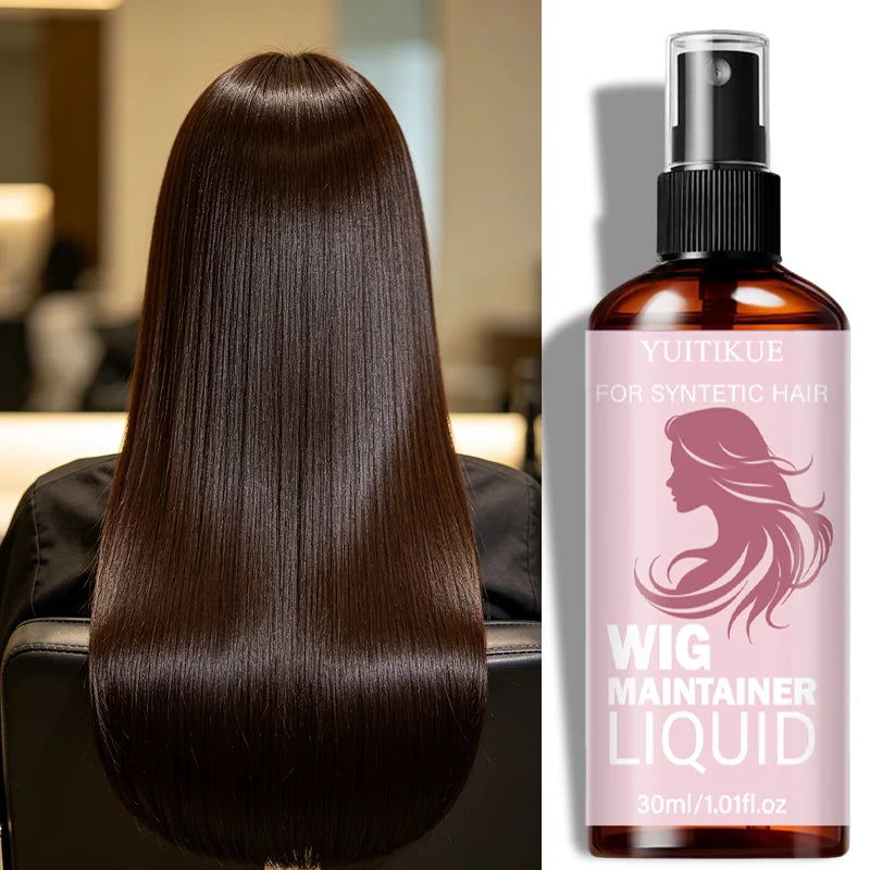YUITIKUE Wig Detangler Spray – Smooth Synthetic Hair All Day