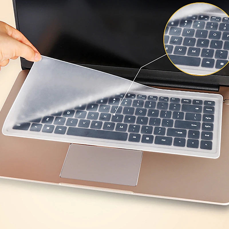 13-14 Inch 15-17 Inch Universal Laptop Notebook Keyboard Silicone Cover Dustproof Waterproof Film Keyboard Protector Skin Oasis Select