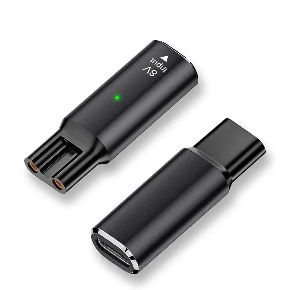 Type-C Charger Adapter for Philips Norelco OneBlade 8V QP2630 Shaver Charging Adapter Oasis Select