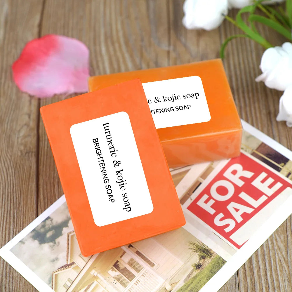 Kojic Acid Soap Is Known for Its Brightening and Anti Pigmentation Properties Which Gently Cleanse and Restore Skin Vitality Oasis Select A-2PCS