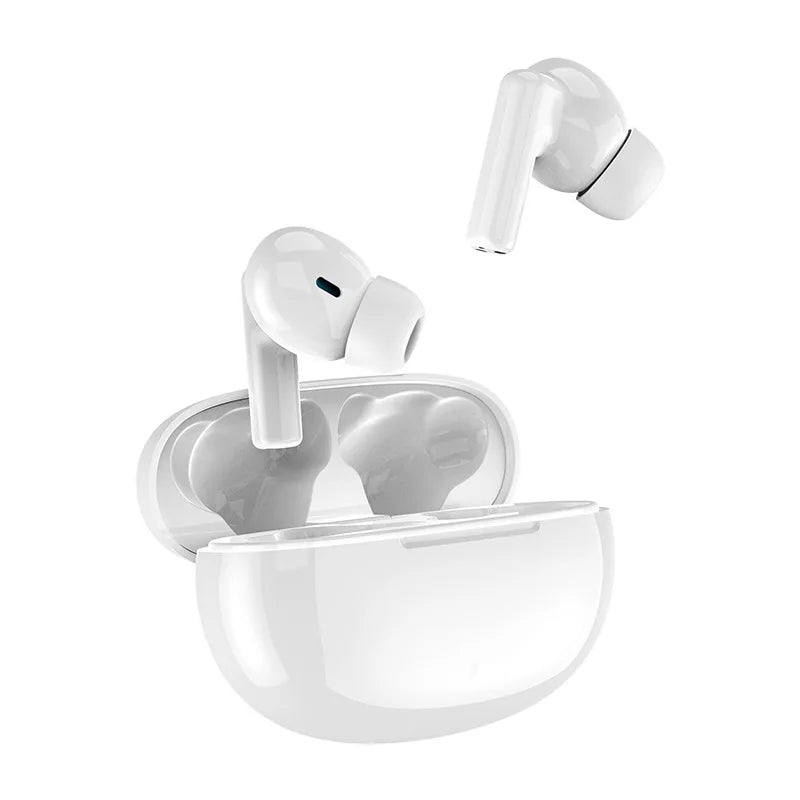 Wireless Bluetooth headset TWS headset with microphone stereo sports in-ear headset touch long standby for all smartphones Oasis Select WHITE
