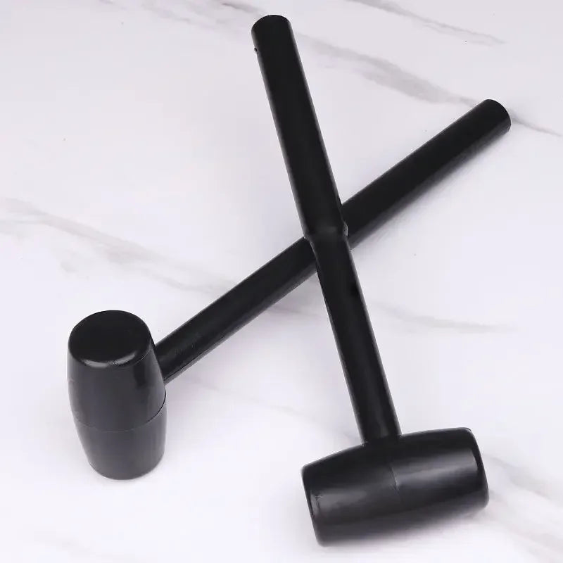 1PC Portable Household Plastic Hammer Home Decoration Tool Plastic Hammer Outdoor Car Repair Woodworking Door and Floor Tiles Oasis Select