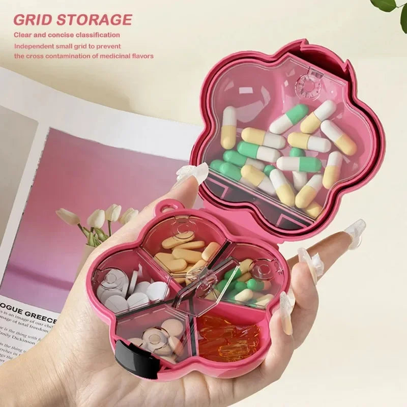 Flower Storage Box Dopamine Waterproof Storage Box Divider Multifunctional Jewelry Box Earring and Necklace Storage Oasis Select