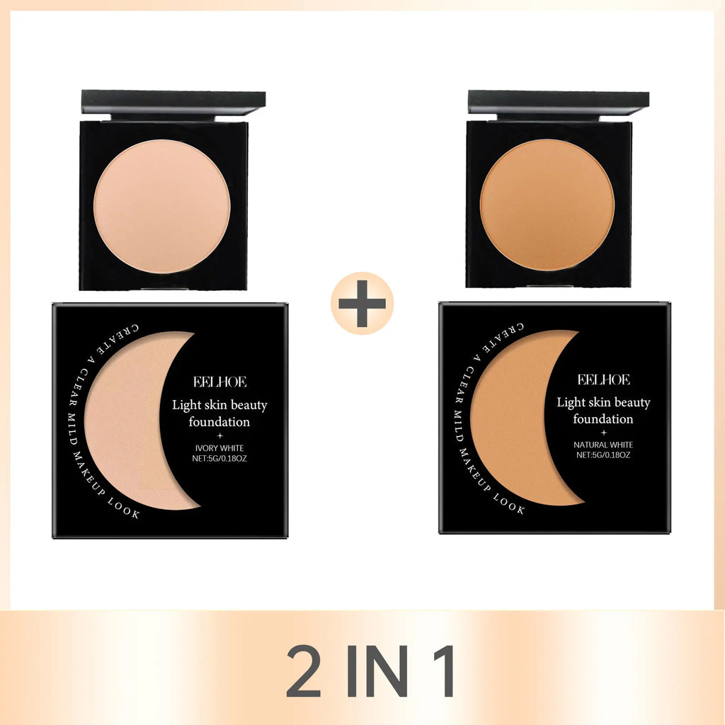 Eelhoe Matte Foundation – Full Coverage Hydrating & Waterproof Matte Face Foundation Oasis Select 2 Colors