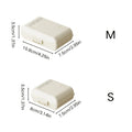 Japanese Style Portable Medicine Box Large Capacity Seven Days Week Pill Organizer Sealed Durable Personal Medicine Storage Case Oasis Select WHITE S