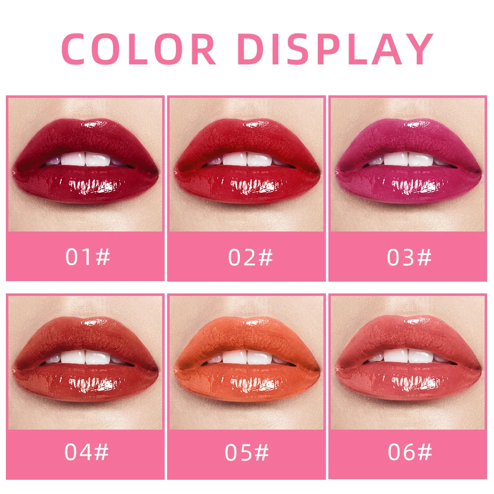 QIBEST Moisturizing Lip Glaze – Dual-Use Lips, Eyes & Cheeks