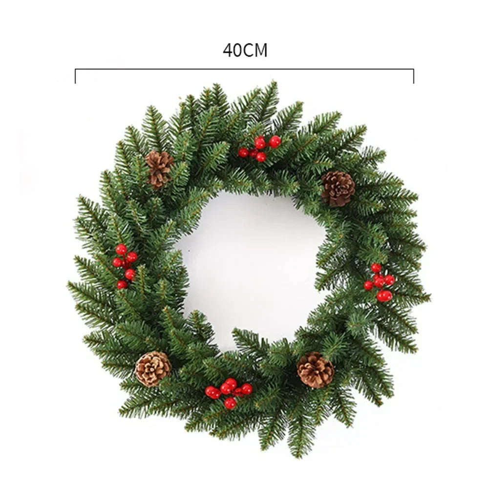 Christmas Decoration Pointed Flowers Party Party Artificial Christmas Pine Cones Wreath Part Name Specifications Oasis Select