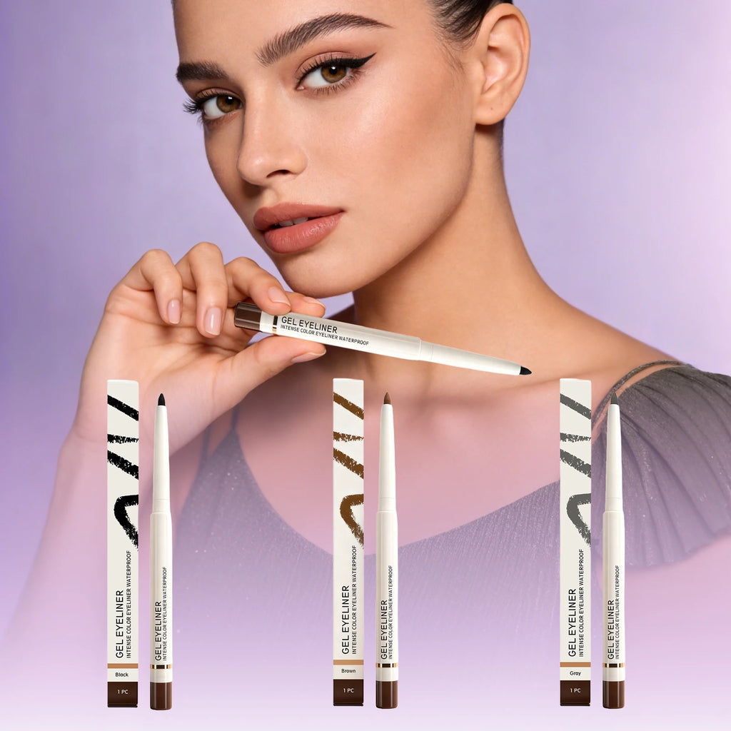 Waterproof Matte Eyeliner Pencil – Long-Lasting & Quick Dry Eyeliner Pencil Oasis Select