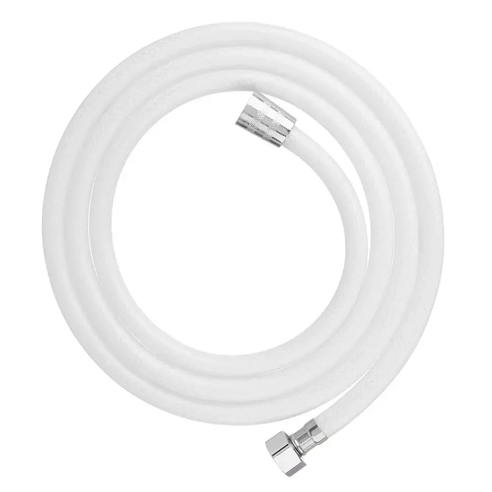 1/15/2m GI/2 High Pressure PVC Handheld Shower Hose Universal Interface Flexible Anti Winding Bathroom Accessories Oasis Select White 3m