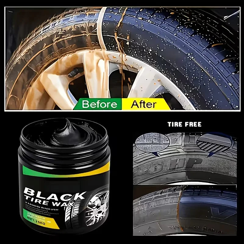 Car Plastic & Rubber Repair Paste – Black Interior Restore Wax