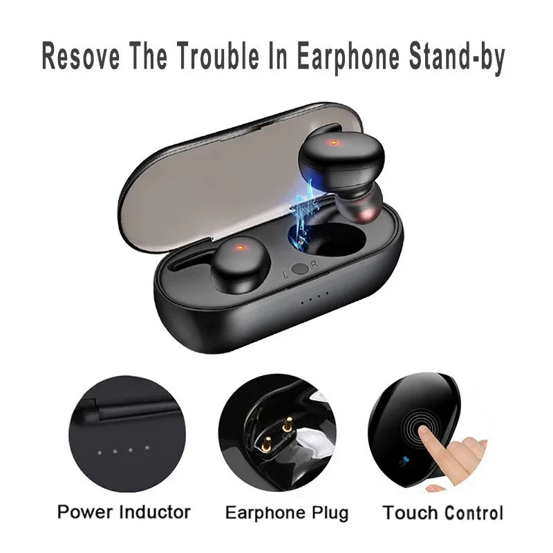 TWS Bluetooth earbuds Earphones Wireless headphones Touch Control Sports Earbuds Microphones Music Headset Oasis Select