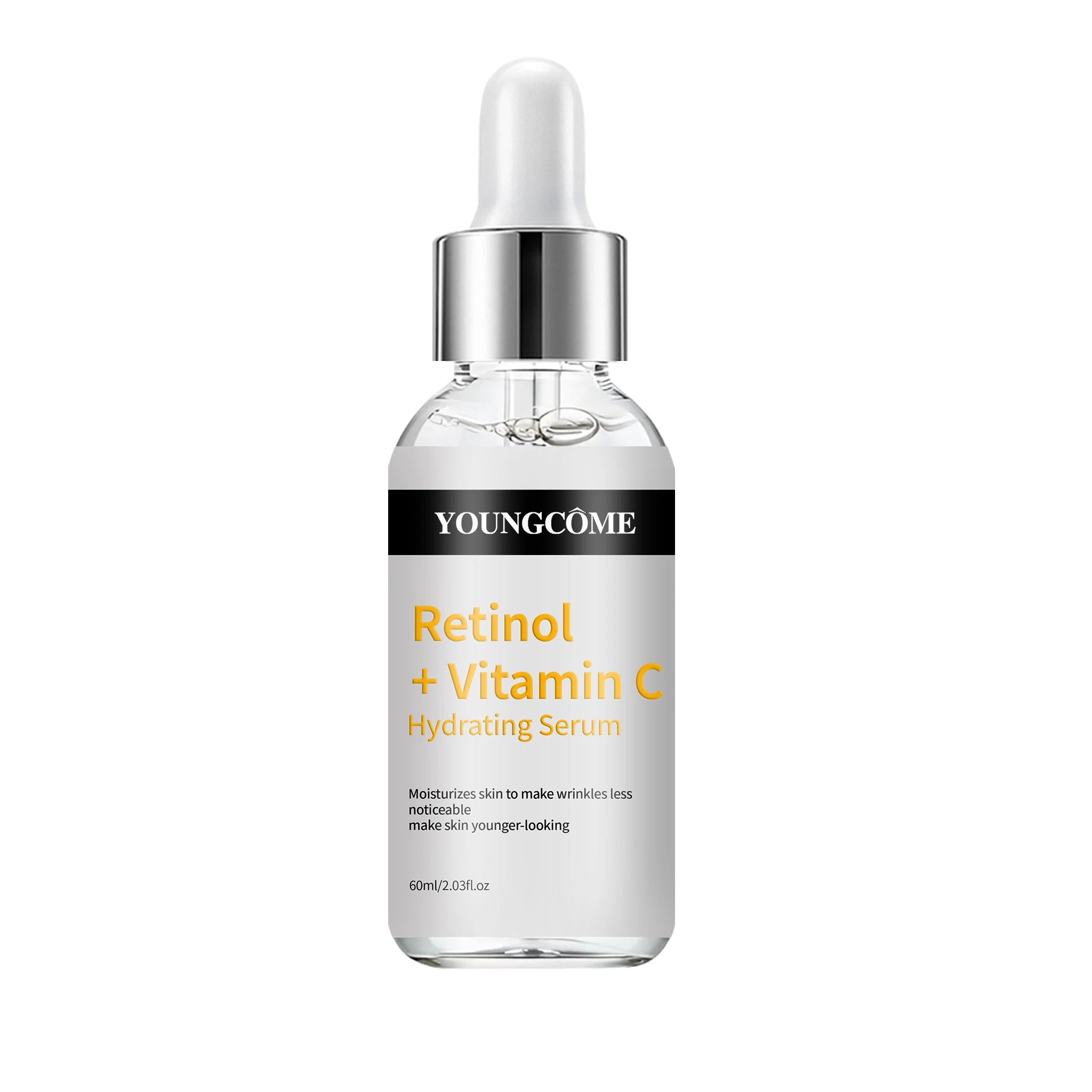 YOUNGCOME Retinol & Vitamin C Hydrating Face Serum Cream Face Serum Cream Oasis Select 60ML
