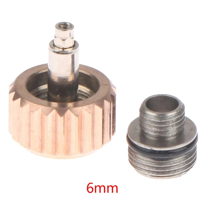 1pcs 6mm For Watch Crowns Watch Waterproof Replacement Assorted Repair Tools High Quality Watch Crowns Oasis Select 6mm Rose Gold