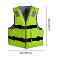 Life Vests for Adults Water Jacket Swim Jacket with Adjustable Strap for Fishing Boating Kayaking Paddleboarding Surf Sailing Oasis Select Green