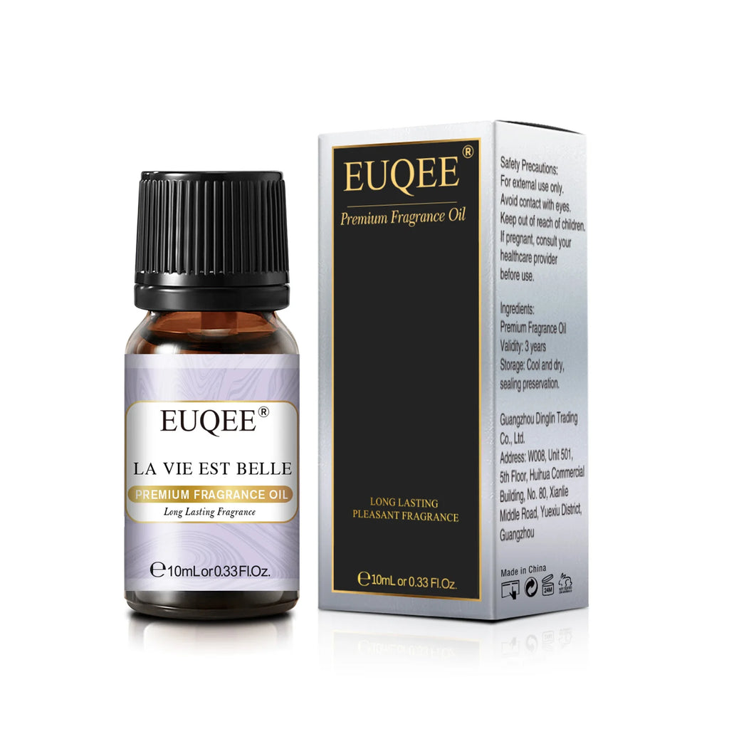 EUQEE 10ml Fragrance Oil – Diffuser, Candle & Aromatherapy