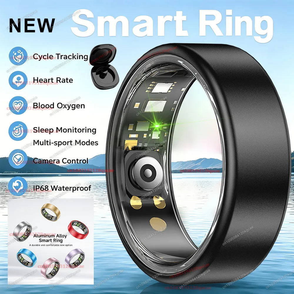 Ola Esporte Smart Ring | Heart Rate, SpO₂ & Sleep Tracker