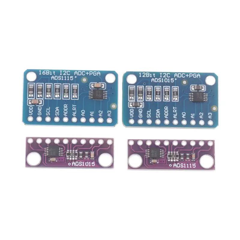 ADS1115 ADS1015 12/16 Bit I2C Module Precision 4-Channel Development Board With Pro Gain Amplifier For Arduino Oasis Select