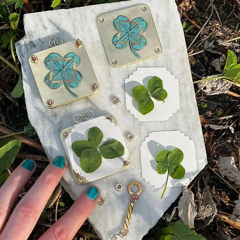 Mini Metal Flower Press Kit – DIY Botanical Craft Pressing Tool